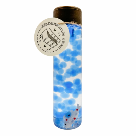 Bouteille d'éveil sensoriel Petit Poisson