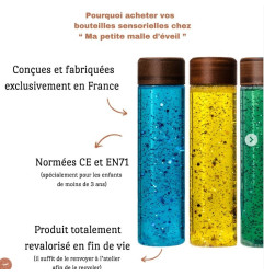 Bouteille d'éveil sensoriel Petit Poisson