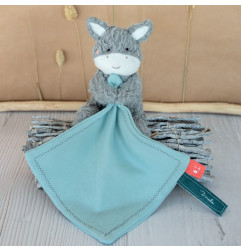 Doudou âne coton bio MAILOU TRADITION