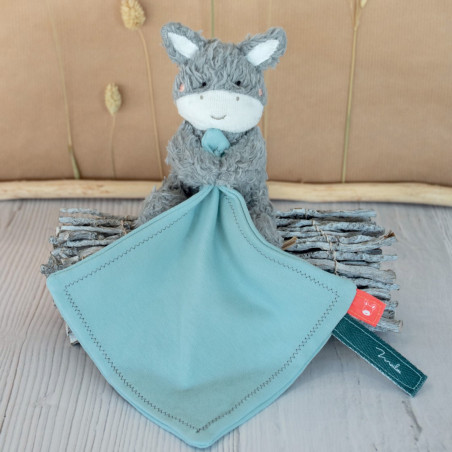 Doudou âne coton bio MAILOU TRADITION
