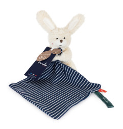 Doudou lapin coton bio MAILOU TRADITION