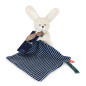 Doudou lapin coton bio MAILOU TRADITION