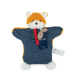 Marionnette renard coton bio MAILOU TRADITION