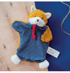 Marionnette renard coton bio MAILOU TRADITION