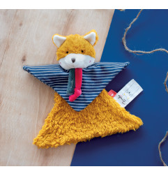 Doudou renard coton bio MAILOU TRADITION