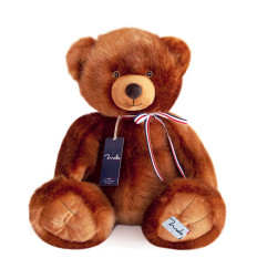 Peluche l'ours français caramel 50 cm MAILOU TRADITION