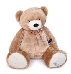Peluche l'ours français champagne 65 cm MAILOU TRADITION