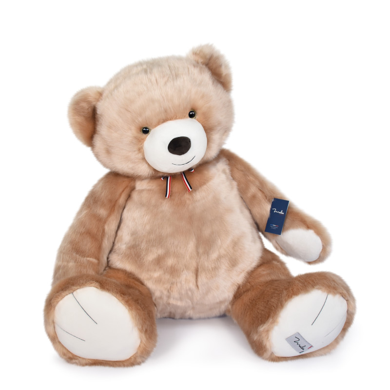 Peluche l'ours français champagne 35 cm MAILOU TRADITION
