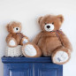 Peluche l'ours français champagne 35 cm MAILOU TRADITION