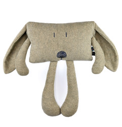 Coussin peluche Jo le Cocker naturel MAILOU TRADITION