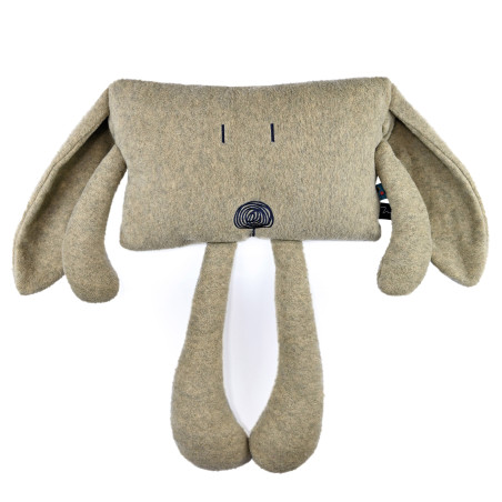 Coussin peluche Jo le Cocker naturel MAILOU TRADITION