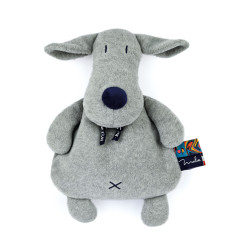 Peluche bouillotte Bébel le Mouton gris clair MAILOU TRADITION