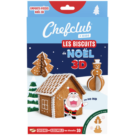 Emporte-pièces Biscuits de Noël CHEF CLUB