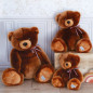Peluche l'ours français marron glacé 50 cm MAILOU TRADITION