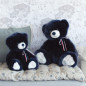 Peluche l'ours français marine 50 cm MAILOU TRADITION