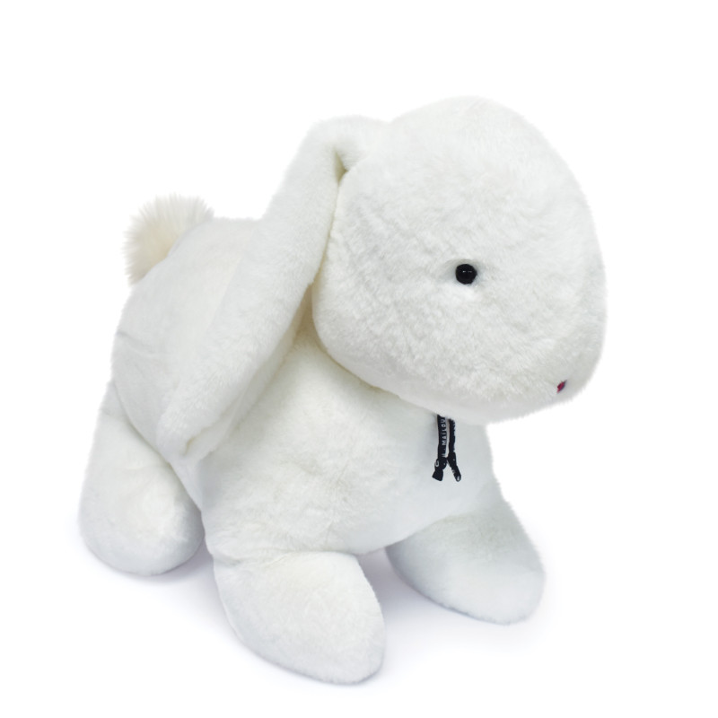 Peluche Merlin le lapin blanc 60 cm MAILOU TRADITION