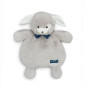 Peluche bouillotte Chien gris MAILOU TRADITION