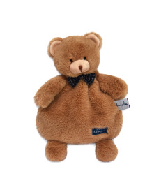 Peluche bouillotte Ours brun MAILOU TRADITION