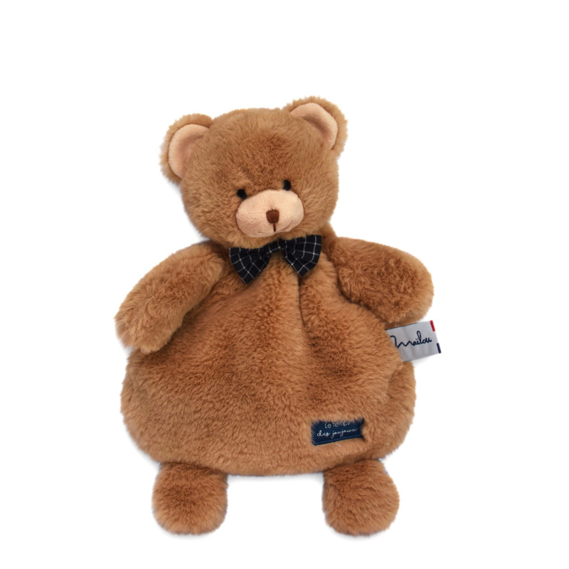 Peluche bouillotte Ours brun MAILOU TRADITION