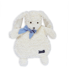 Peluche bouillotte Lapin écru MAILOU TRADITION