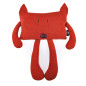 Coussin peluche Futfut le Renard orange MAILOU TRADITION