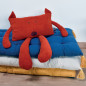 Coussin peluche Futfut le Renard orange MAILOU TRADITION