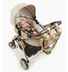 Landau poussette 2 en 1 pour poupée EGG x MINIKANE