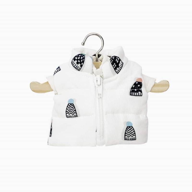 Doudoune sans manches poupée Amigas MINIKANE, Top of Winter