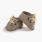 Chaussures à lacets poupée Gordis MINIKANE, simili cuir taupe