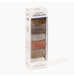Semainier de chaussettes poupée Gordis MINIKANE, Noirmoutier
