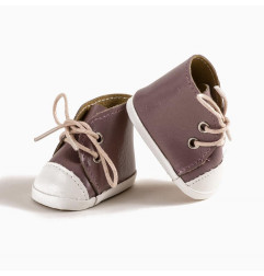 Baskets poupée Gordis Komvers MINIKANE, simili cuir blush