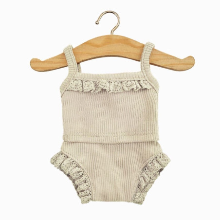 Dessous fille poupée Gordis MINIKANE, lin