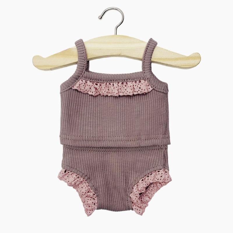 Dessous fille poupée Gordis MINIKANE, orchidée Dessous fille poupée Gordis MINIKANE, orchidée