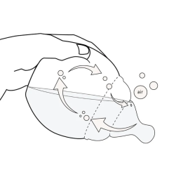 Biberon Liberty Joanna Louise Sand ELHEE, 240 ml