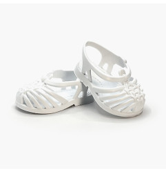 Sandales de plage poupée Gordis MINIKANE, Blanc
