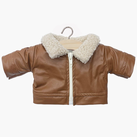 Blouson poupon Gordis Arthur MINIKANE, simili cuir