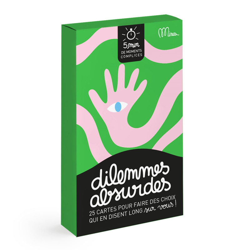 Jeu de cartes Dilemmes absurdes MINUS EDITIONS