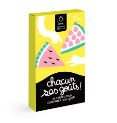 Jeu de cartes Chacun ses Goûts MINUS EDITIONS