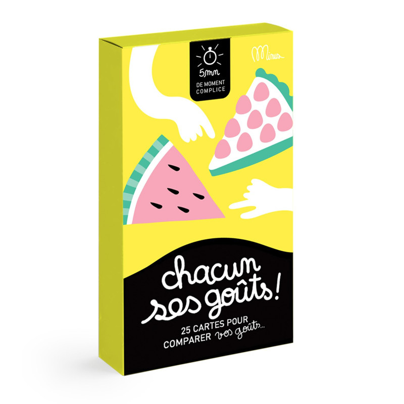 Jeu de cartes Chacun ses Goûts MINUS EDITIONS
