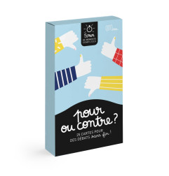 Jeu de cartes Pour ou Contre MINUS EDITIONS