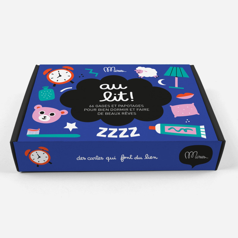 Jeu cartes de discussion Au Lit MINUS EDITIONS