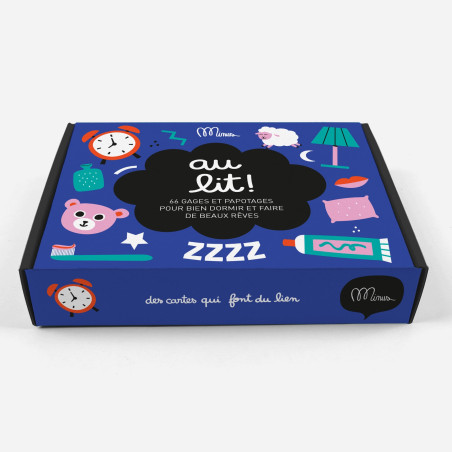 Jeu cartes de discussion Au Lit MINUS EDITIONS