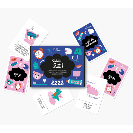 Jeu cartes de discussion Au Lit MINUS EDITIONS