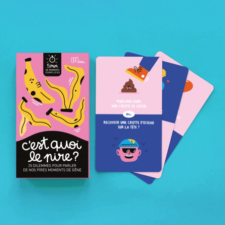Jeu de cartes C'est Quoi le Pire MINUS EDITIONS