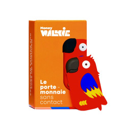 Money Walkie Perroquet, porte-monnaie sans contact pour enfant et ado