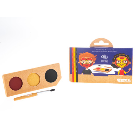 Kit de maquillage bio Ninja et Super Héros NAMAKI