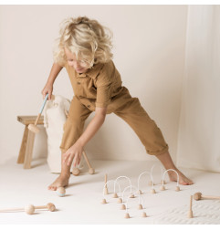 Jeu de croquet en bois NOBODINOZ