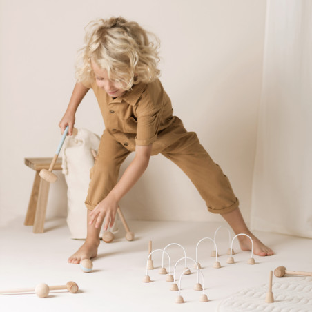 Jeu de croquet en bois NOBODINOZ