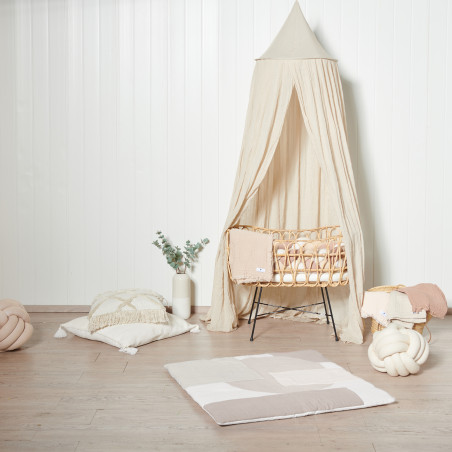 Tapis d'éveil mousseline NORDIC COAST COMPANY, naturel