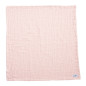 Couverture lange mousseline NORD COAST COMPANY, rose
